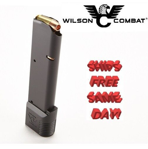 Wilson Combat 1911 Full-Size .45 10-Rnd Magazine Wrap-Around Base Pad 47-45FS10B