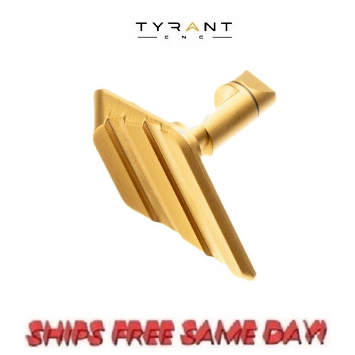 Tyrant CNC Sig Sauer P320 Enhanced Take Down Lever GOLD NEW! # TD-P320TDL-GOLD