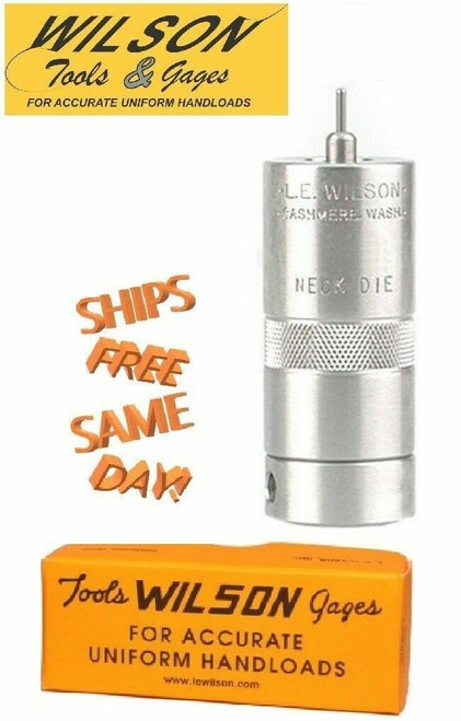 L.E. Wilson Stainless Steel Bushing Neck Sizer Die for 338 Lapua NEW! # SND-338L L.E. Wilson Stainless Steel Bushing Neck Sizer Die for 338 Lapua NEW! # SND-338L