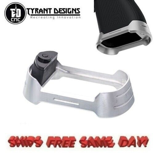 Tyrant Designs Glock 43x/48 Magwell, Aluminum # TD-G48MW-Machined Aluminum