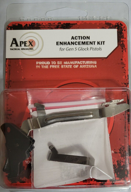 Apex Tactical Action Enhancement Kit Glock 9mm Luger, 40 S&W Gen 5 NEW # 102-116 Apex Tactical Action Enhancement Kit Glock 9mm Luger, 40 S&W Gen 5 NEW # 102-116