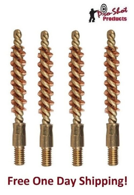 Pro-Shot Benchrest Quality Pistol Bore Brush for .22 cal Pack of 4  # 22P  New!