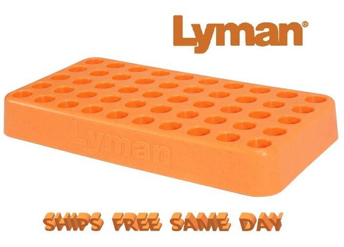 Lyman  .530 Custom Fit Loading Block Holds 50 Shells # 7728093  New! Lyman  .530 Custom Fit Loading Block Holds 50 Shells # 7728093  New!
