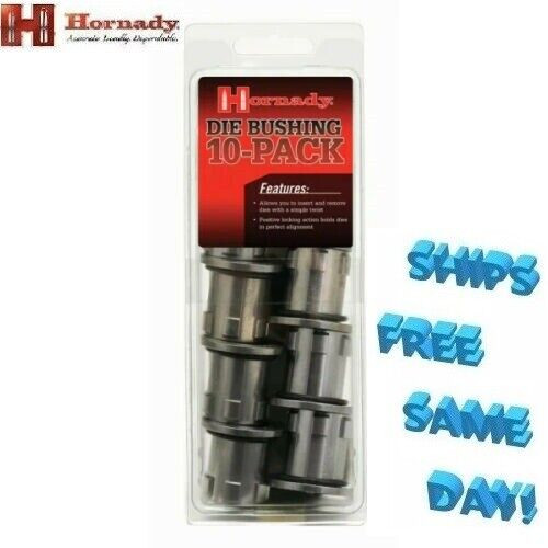 Hornady Lock-N-Load Die Bushings, 10 PACK NEW!! # 044096