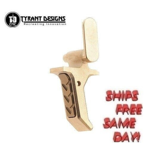 Tyrant Designs Sig Sauer P320 Drop in Trigger GOLD NEW!  TD-P320-TRIG-Gold-Gold