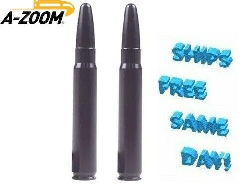 A-Zoom Precision Metal Snap Caps for 9.3 x 62 Mauser # 12240 2-Pack new!