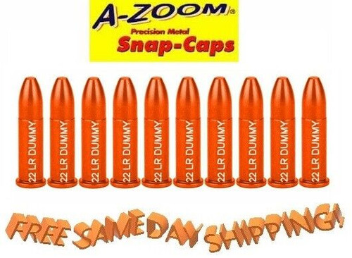 A-ZOOM 22 Long Rifle Snap Caps, Orange NEW!! # 12406 A-ZOOM 22 Long Rifle Snap Caps, Orange NEW!! # 12406
