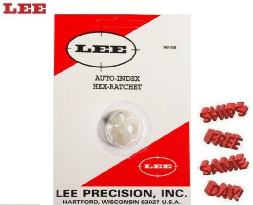 Lee Hex Ratchet 3pk for 3 Hole Turret Press & Pro 1000 Press 90108 New Lee Hex Ratchet 3pk for 3 Hole Turret Press & Pro 1000 Press 90108 New
