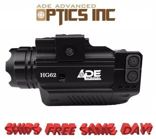 Ade Optics Strobe Green Laser &Flashlight Combo Sight for Full Size &Combat HG62 Ade Optics Strobe Green Laser &Flashlight Combo Sight for Full Size &Combat HG62