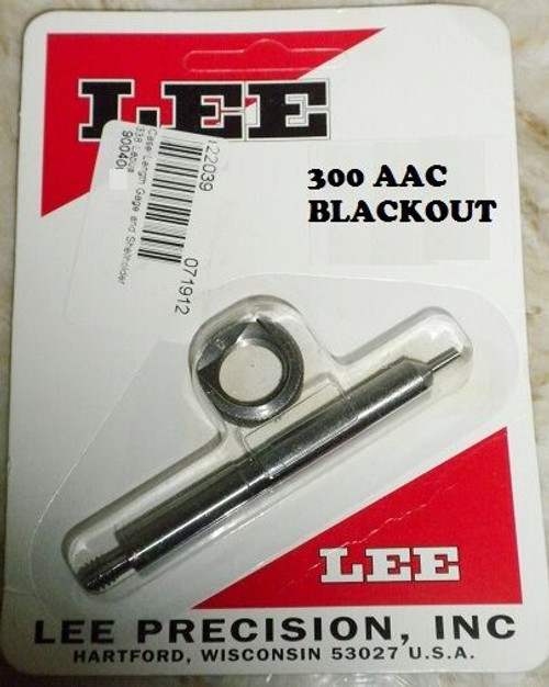 Lee Case Length Gage and Shellholder for 300 AAC Blackout   # 90443   New! Lee Case Length Gage and Shellholder for 300 AAC Blackout   # 90443   New!
