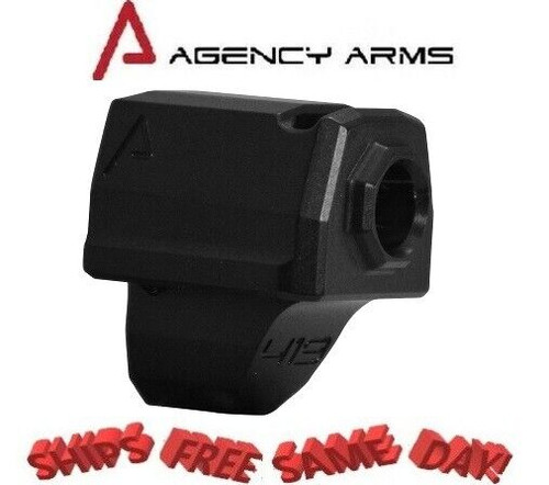 Agency Arms 419 Single Port Compensator Sig P320 9mm 1/2"-28, NEW! # 419S-OEM-BLK