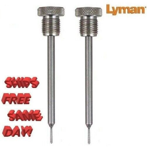 Lyman Decapping Rod pair (2) # 7990528 for Universal Decapping Die New!