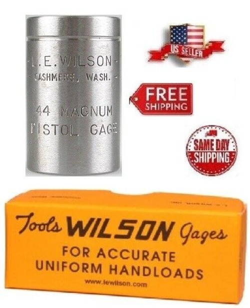 L.E. Wilson Max Cartridge Gauge  44 Mag  # PMG-44M  Brand New Free Shipping!