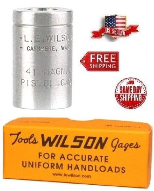 L.E. Wilson Max Cartridge Gauge for 41 Mag NEW! # # PMG-41M L.E. Wilson Max Cartridge Gauge for 41 Mag NEW! # # PMG-41M