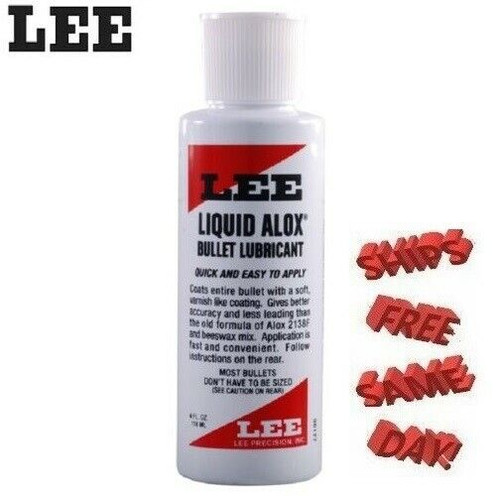 Lee Precision  Alox Bullet Lube 4 oz Liquid Lubricant  # 90177   New! Lee Precision  Alox Bullet Lube 4 oz Liquid Lubricant  # 90177   New!
