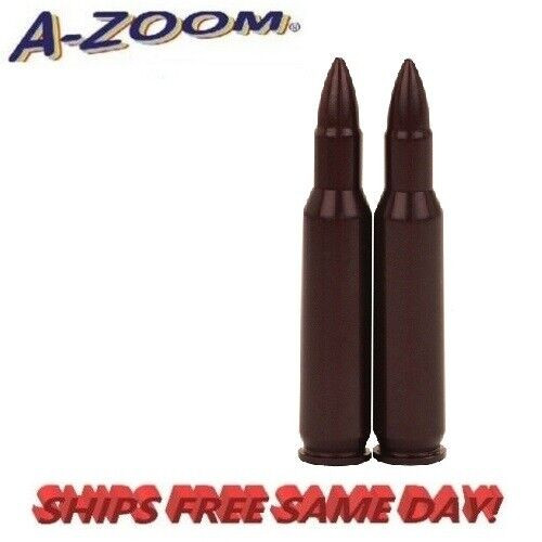 A-ZOOM Action Proving Dummy Round Snap Cap for 222 Rem  2 Pack  # 12238  New! A-ZOOM Action Proving Dummy Round Snap Cap for 222 Rem  2 Pack  # 12238  New!