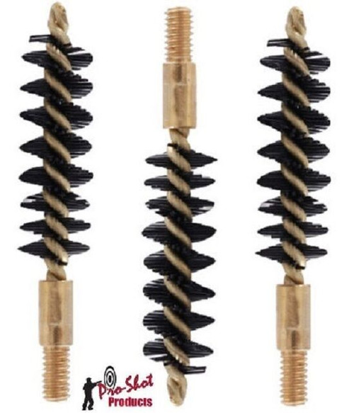 Pro-Shot Pistol Bore Cleaning Brush Nylon for 40 Cal / 10mm Pack of 3 # 10NP New Pro-Shot Pistol Bore Cleaning Brush Nylon for 40 Cal / 10mm Pack of 3 # 10NP New