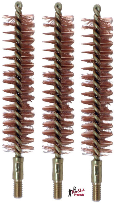 Pro-Shot Benchrest Quality Rfl. Bore Brush 25 Cal Pack of 3  # 25R  New!