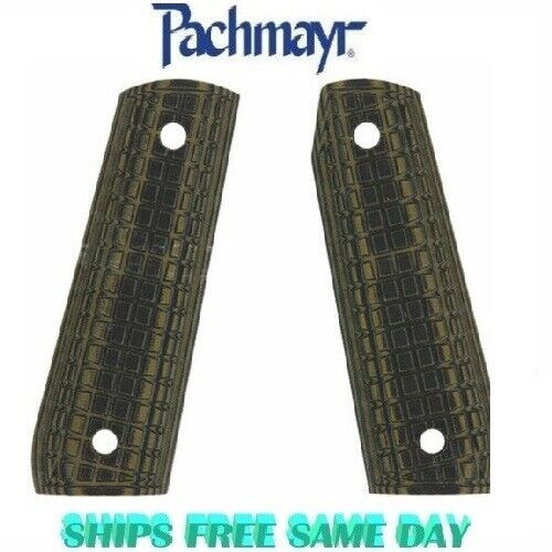 Pachmayr G10 tactical Grips for Ruger 22/45, Green Black, Grappler NEW! # 61130