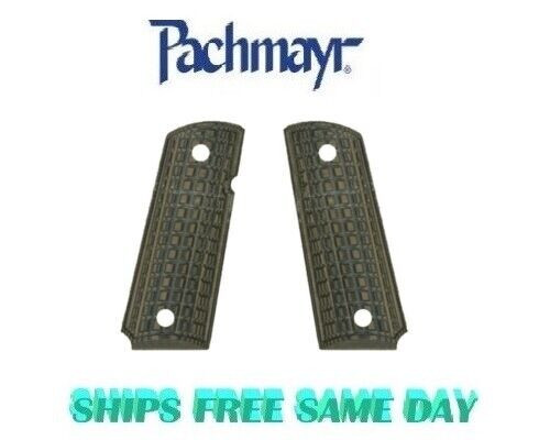 Pachmayr G10 Tactical Grip for 1911 Officers Model Pistol Green/Black # 61150 Pachmayr G10 Tactical Grip for 1911 Officers Model Pistol Green/Black # 61150