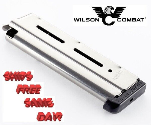 Wilson Combat 1911 Mag, .40 S&W, Full-Size, 9 Round, Standard Base Pad NEW 47FX