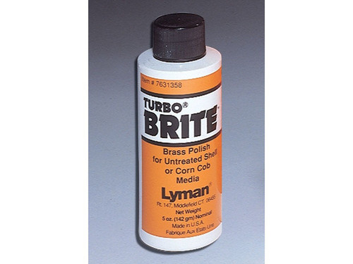 Lyman Turbo Brite Brass Case Polish 5 Fluid oz.   # 7631358    New! Lyman Turbo Brite Brass Case Polish 5 Fluid oz.   # 7631358    New!