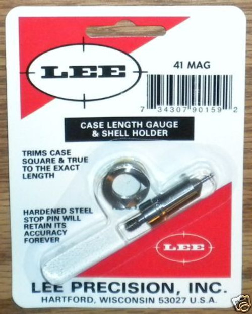 Lee Case Length Gage and Shellholder 41 Rem Mag   # 90159   New! Lee Case Length Gage and Shellholder 41 Rem Mag   # 90159   New!