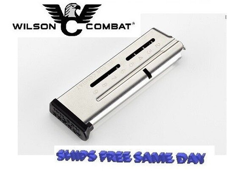 500-9C9 1911 WILSON COMBAT Tactical Magazine, 9mm Compact 9 Round, ETM Base Pad