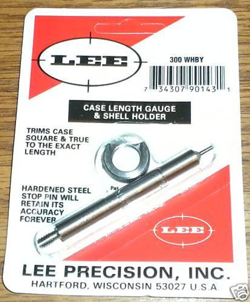 Lee Case Length Gage and Shellholder 300 Weatherby Mag # 90143   New! Lee Case Length Gage and Shellholder 300 Weatherby Mag # 90143   New!