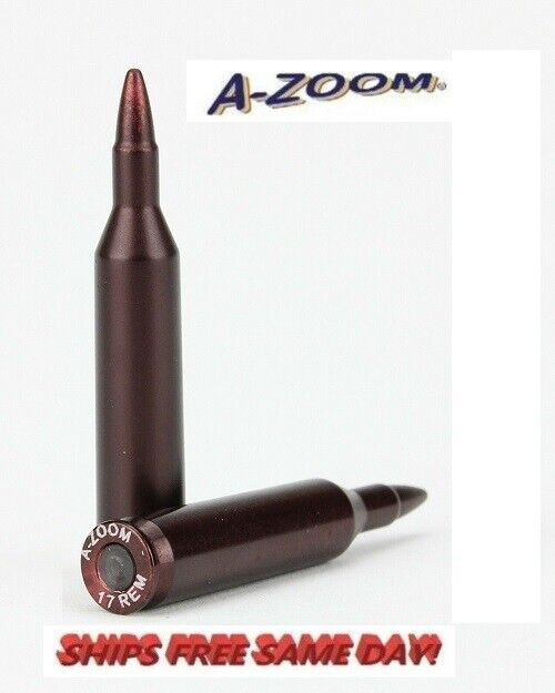A-ZOOM Action Proving Dummy Round Snap Cap 17 REMINGTON  2- Pack 12217 New! A-ZOOM Action Proving Dummy Round Snap Cap 17 REMINGTON  2- Pack 12217 New!