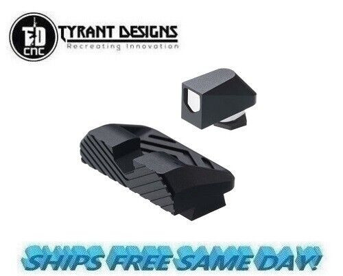 Tyrant Designs Glock 42/43/43X/48 Compatible Sight, BLACK # TD-SIGHT-G48-BLACK