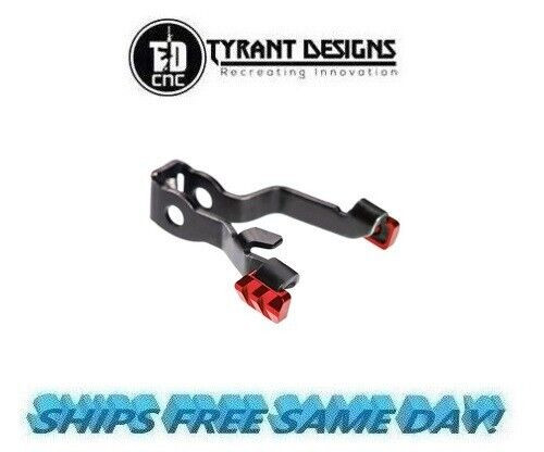 Tyrant Designs Glock Gen 5 Extended Slide Release, RED NEW! # TD-GSTOP-5-R Tyrant Designs Glock Gen 5 Extended Slide Release, RED NEW! # TD-GSTOP-5-R