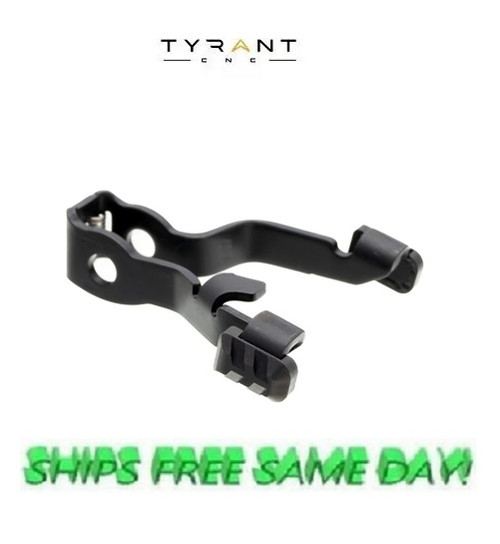 Tyrant CNC Glock Gen 5 Extended Slide Release, BLACK NEW! # TD-GSTOP-5-BLK Tyrant CNC Glock Gen 5 Extended Slide Release, BLACK NEW! # TD-GSTOP-5-BLK