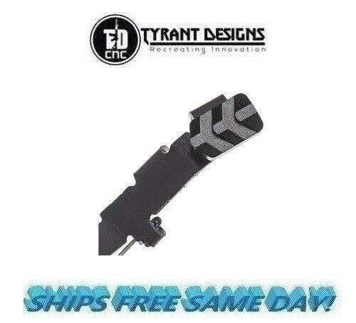 Tyrant Designs Glock Gen 2-4 Extended Slide Release, BLACK  # TD-GSTOP-24-BLK