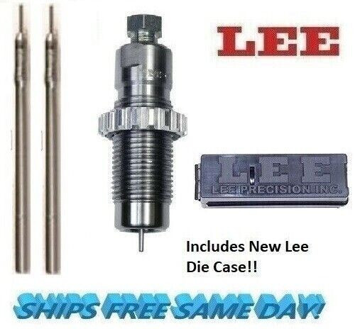 Lee Full Length Sizing Die for 22 Hornet 91031 & 2 Decapping Pins SE1909 NEW!