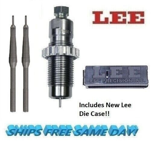 Lee Full Length Sizing Die for 6.5 Japanese 91053 & 2 Decapping Pins SE2425