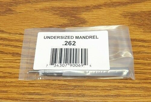 Lee Undersize Mandrel .262 for 6.5x55, 260 Remington & 6.5 Creedmoor # 90069 Lee Undersize Mandrel .262 for 6.5x55, 260 Remington & 6.5 Creedmoor # 90069