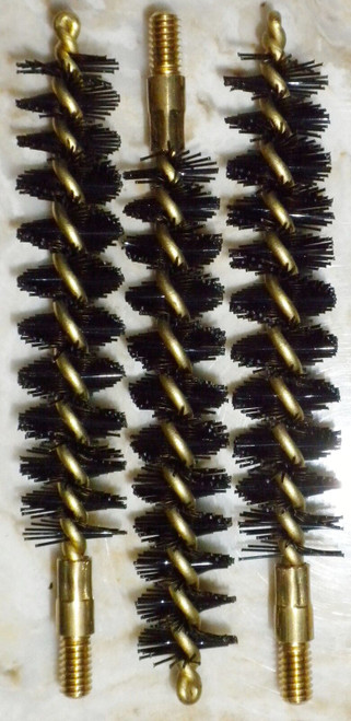 Pro-Shot Rfl. Bore Cleaning Brush Nylon 375 Cal Pack of 3  # 375NR  New!