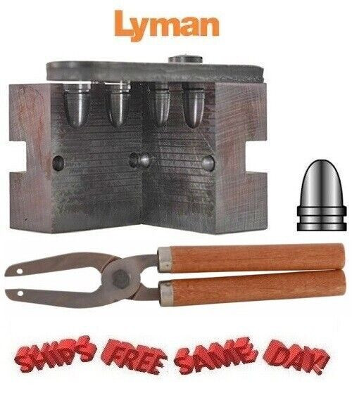 Lyman 2Cav Mold 356242 for 9mm (356 Dia),90 Gr Round Nose with Handles # 2660242+90005