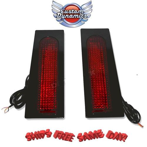 Custom Dynamics Smoke & RED LED FILLERZ Tail Light GEN-FDRS-RED-B for HARLEY NEW