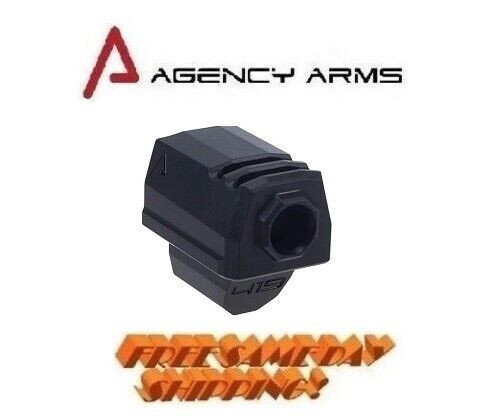 Agency Arms 419 Sig P320 Dual Port Compensator NEW! #  419-BLK Agency Arms 419 Sig P320 Dual Port Compensator NEW! #  419-BLK