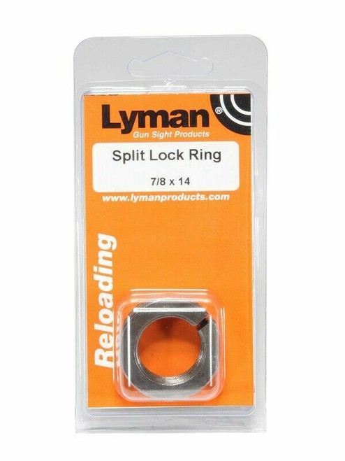 Lyman TWO PACK Steel Split Lock Rings for 7/8 x 14 Dies # 7631304 New! Lyman TWO PACK Steel Split Lock Rings for 7/8 x 14 Dies # 7631304 New!