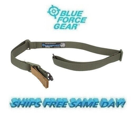 Blue Force Gear Vickers Combat Push Button Sling, OD GREEN# VCAS-PB-125-AA-OD