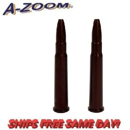 A-ZOOM Action Proving Dummy Round Snap Cap 303 British Pack of 2 # 12226 New! A-ZOOM Action Proving Dummy Round Snap Cap 303 British Pack of 2 # 12226 New!