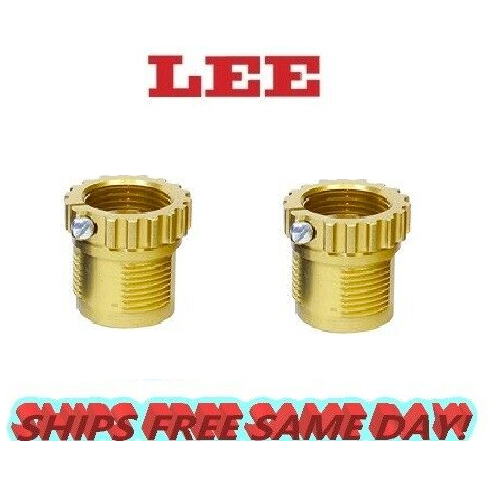Lee Precision 2-pack of Spline Drive Breech Lock Bushings, GOLD!! NEW!! # 90095
