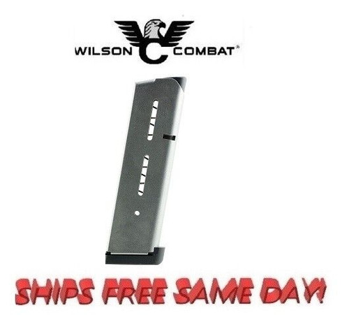 47D Wilson Combat 1911 Magazine, .45 ACP, Full-Size, 8 Round, Standard Base Pad