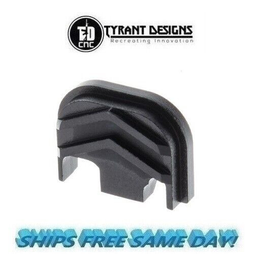 Tyrant Designs Glock Gen 1-4 Slide Cover Plate, BLACK, NEW! # TD-G1-4SP-BLACK