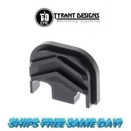 Tyrant Designs Glock Gen 1-4 Slide Cover Plate, BLACK, NEW! # TD-G1-4SP-BLACK Tyrant Designs Glock Gen 1-4 Slide Cover Plate, BLACK, NEW! # TD-G1-4SP-BLACK