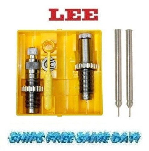 Lee 2 Die Collet Neck Set for270 Winchester with 2 Decapping Mandrels # 90713