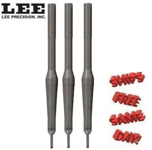 SE2924 Lee Decapping EXPANDER Pins for 90766 DIE SET, 7.35mm Carcano 3-Pack New!